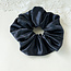 E&S Accessories Embossed Floral Scrunchie (more colours)