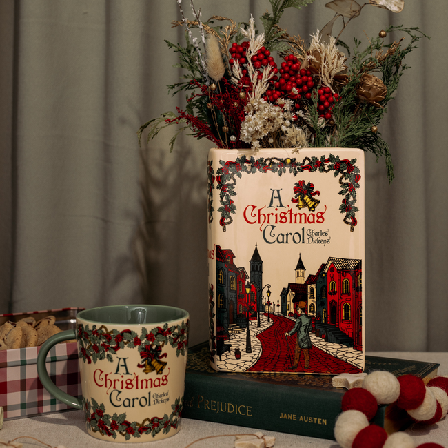 Large Book Vase - A Christmas Carol
