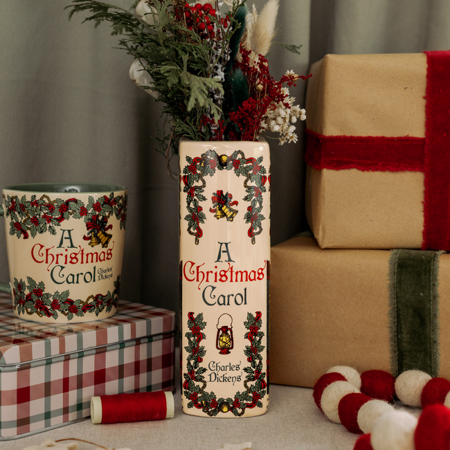 Large Book Vase - A Christmas Carol