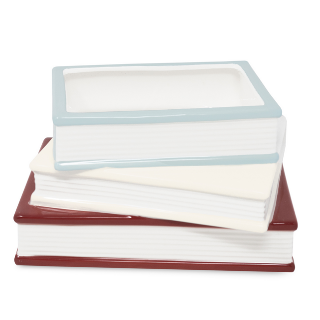 Stacked Book Planter - A Christmas Carol