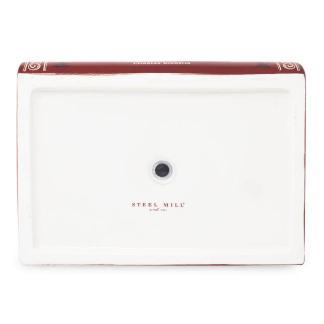 Stacked Book Planter - A Christmas Carol