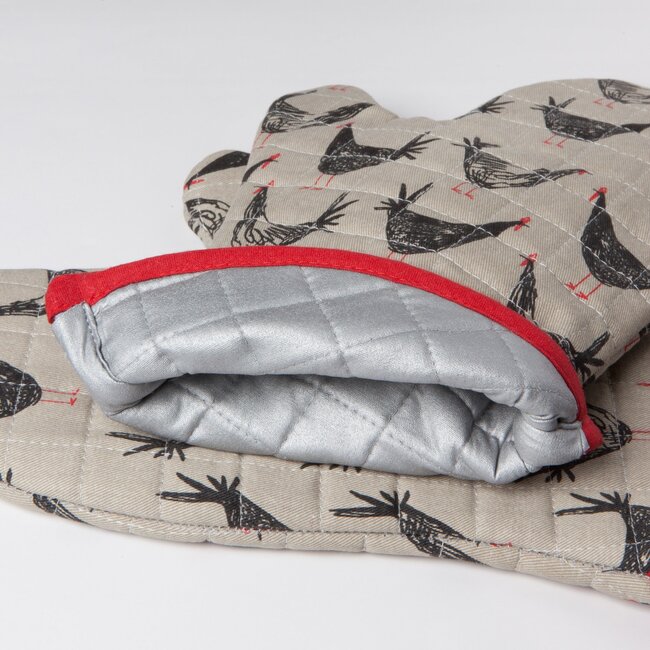 Danica Imports Chicken Scratch Oven Mitt