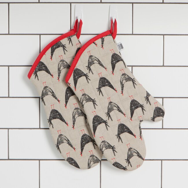 Danica Imports Chicken Scratch Oven Mitt