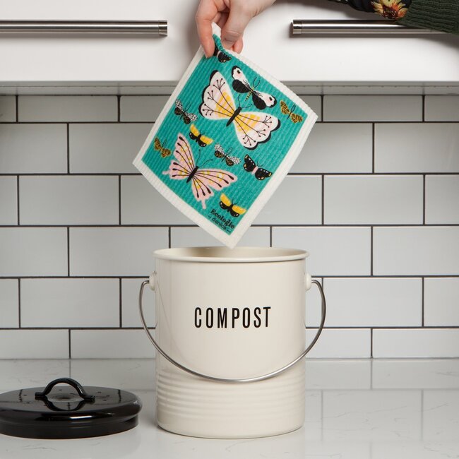 Swedish Sponge Cloth - Butterflies