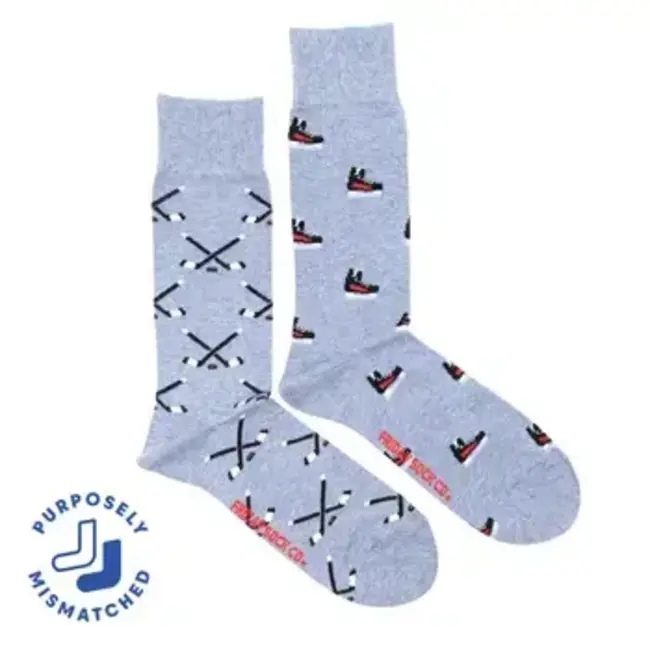 Friday Sock Co. Men’s Hockey Skates & Stick Socks