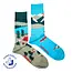 Friday Sock Co. Men's Canada Mountain Scene Socks