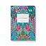 Neon Floral Peacock Premium Perfect Bound Notebook