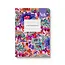 Neon Floral Coral Jungle Premium Notebook