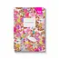 Neon Floral Peacock Floral Premium Notebook