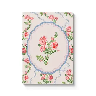 Rose Flutter Vignette Premium Notebook