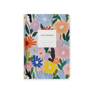 Design No.7 Gouache Floral Notebook