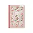 Rose Flutter Stripe Premium Hardback Notebook