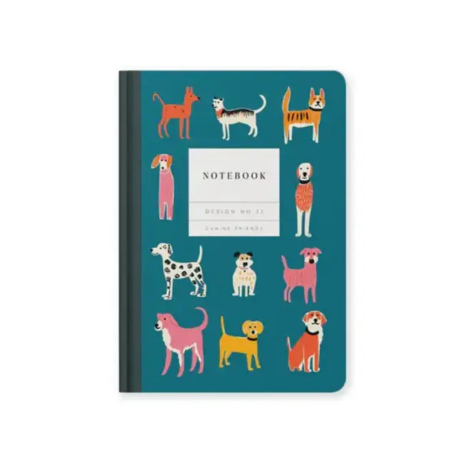 Design No.31 Canine Friends Notebook