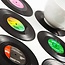 Retro Vinyl Coasters