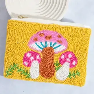 Coin Purse - Vibrant Mushrooms Seed