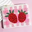 Fame Accessories Coin Purse - Double Strawberry