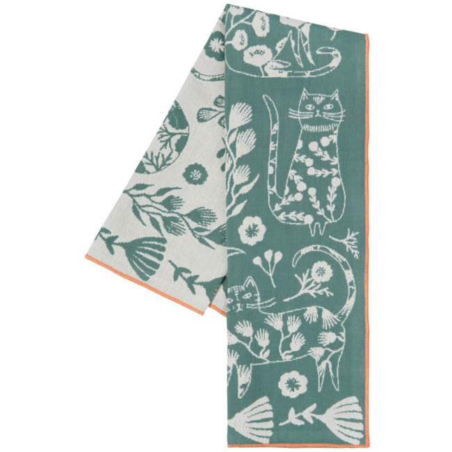 Danica Imports Catbloom Double Cloth Dishtowel