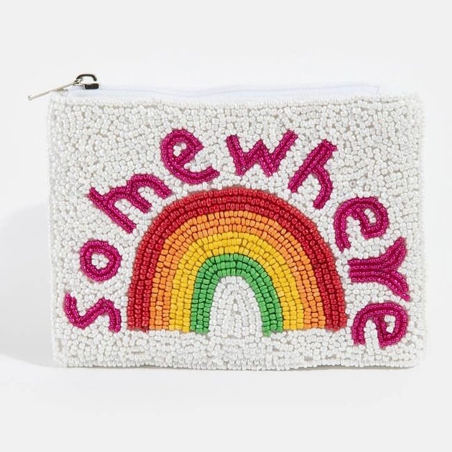 Fame Accessories Coin Purse - Somewhere Over The Rainbow