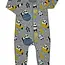 Space Pandas, Gray Baby Pajamas