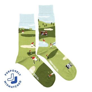 Friday Sock Co. Men's Funny Golf Socks