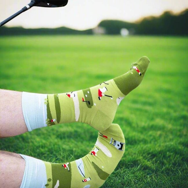 Friday Sock Co. Men's Funny Golf Socks