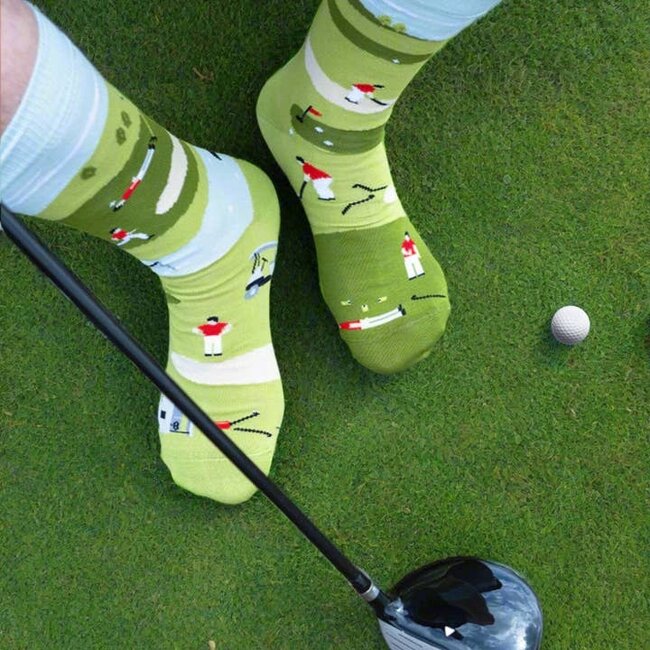Friday Sock Co. Men's Funny Golf Socks