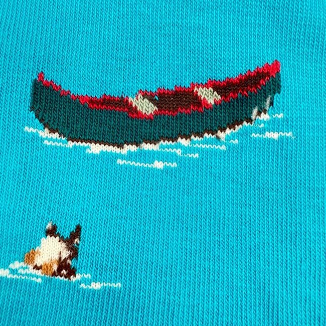 Friday Sock Co. Men's Canada Mountain Scene Socks