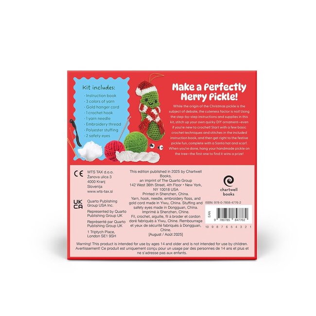 Christmas Pickle Crochet Kit