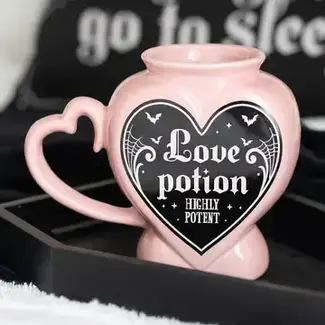 Gothic Love Potion,  Heart Shaped Mug