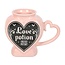 Gothic Love Potion,  Heart Shaped Mug