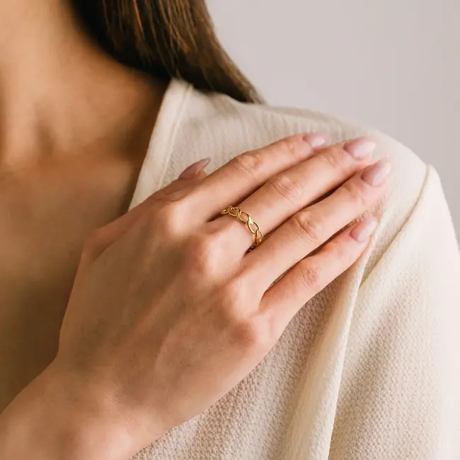 Lover’s Tempo Bronte Ring - GLD