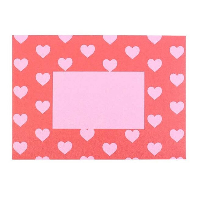 Bestie Enamel Heart Necklace, on Valentine's Day Greeting Card