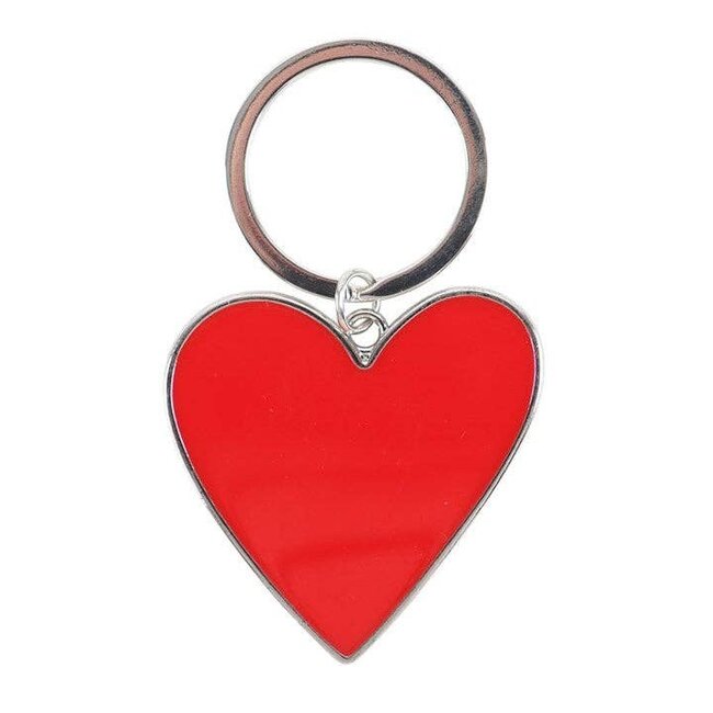 You Are Loved, Valentine's Day Heart Keyring