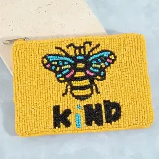 Fame Accessories Coin Purse - Bee Kind
