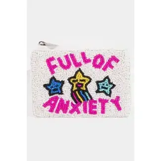 Fame Accessories Coin Purse - Full of Anxiety Stars