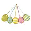 Felt Easter Eggs Hanging Ornament