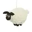 Hanging Black Sheep Felt Easter Decoration