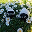 Hanging Black Sheep Felt Easter Decoration