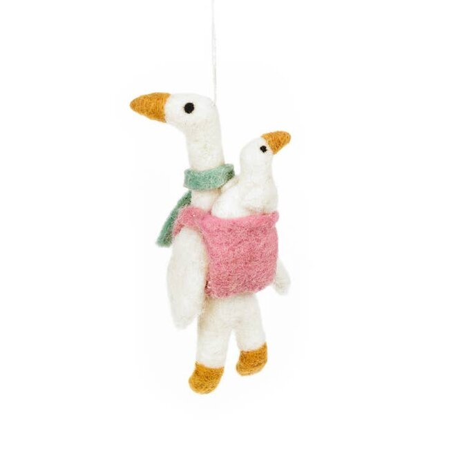 Felt Mother Goose Hanging Decoration
