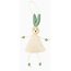 Fabric Bunny Ornaments