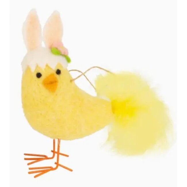 Felt Chicks Table Pieces