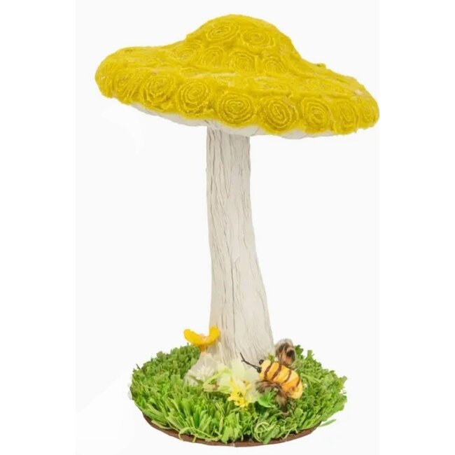 Green Mushroom Table Piece