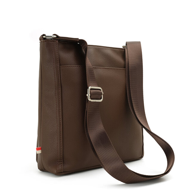 CoLab Haven Organized Crossbody in Chocolate