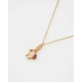 Fable England Peter Rabbit Cotton-Tail Flopsy Necklace