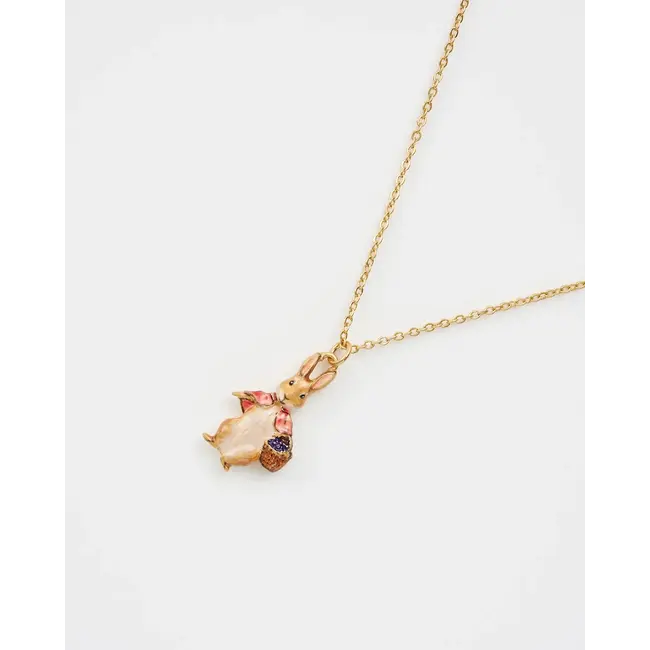 Fable England Peter Rabbit Cotton-Tail Flopsy Necklace