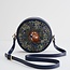 Fable England Chloe Circle Bag Embroidered Dormouse Navy