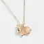 Fable England Enamel Rabbit Short Necklace