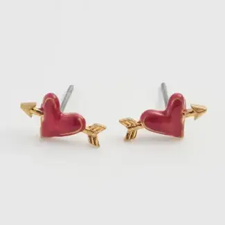 Fable England Lovestruck Heart Earrings