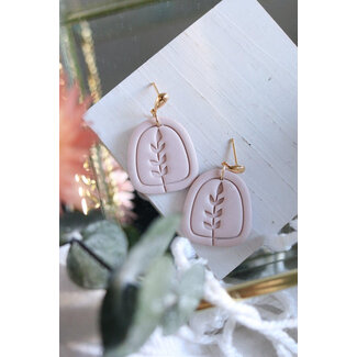 Petal & Posy Sapling Earrings in Beet