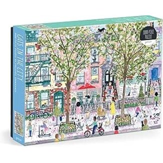 Galison/mudpuppy Cats In The City 1000 Piece Puzzle